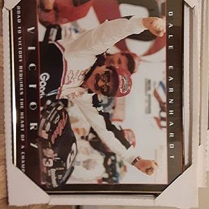 98 Dale Sr "VICTORY" 16×20 Framed Poster
